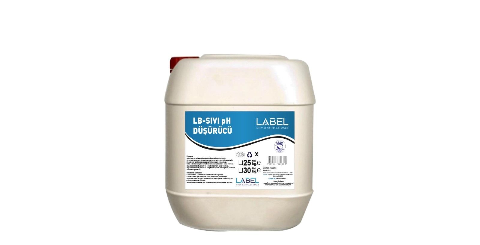 Label Sıvı pH Düşürücü